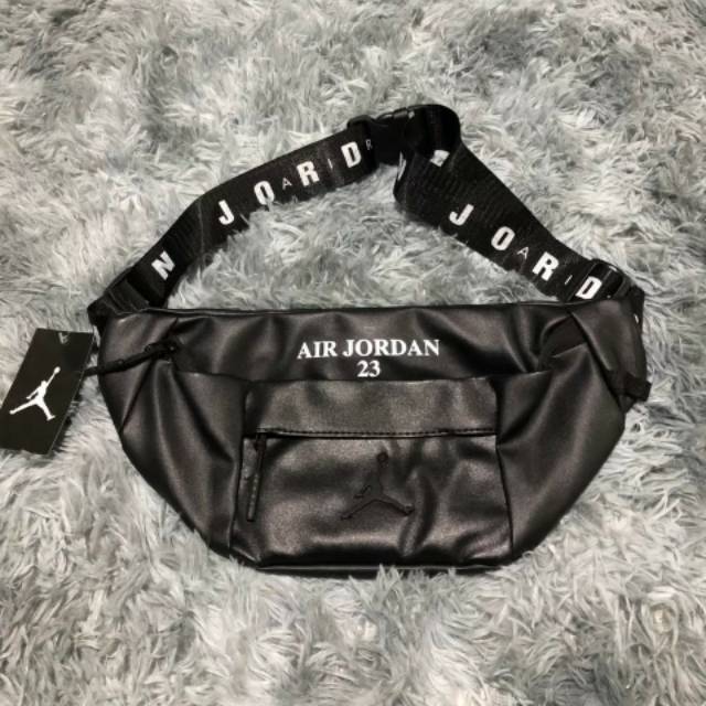 Waistbag Air Jordan Leather Black 