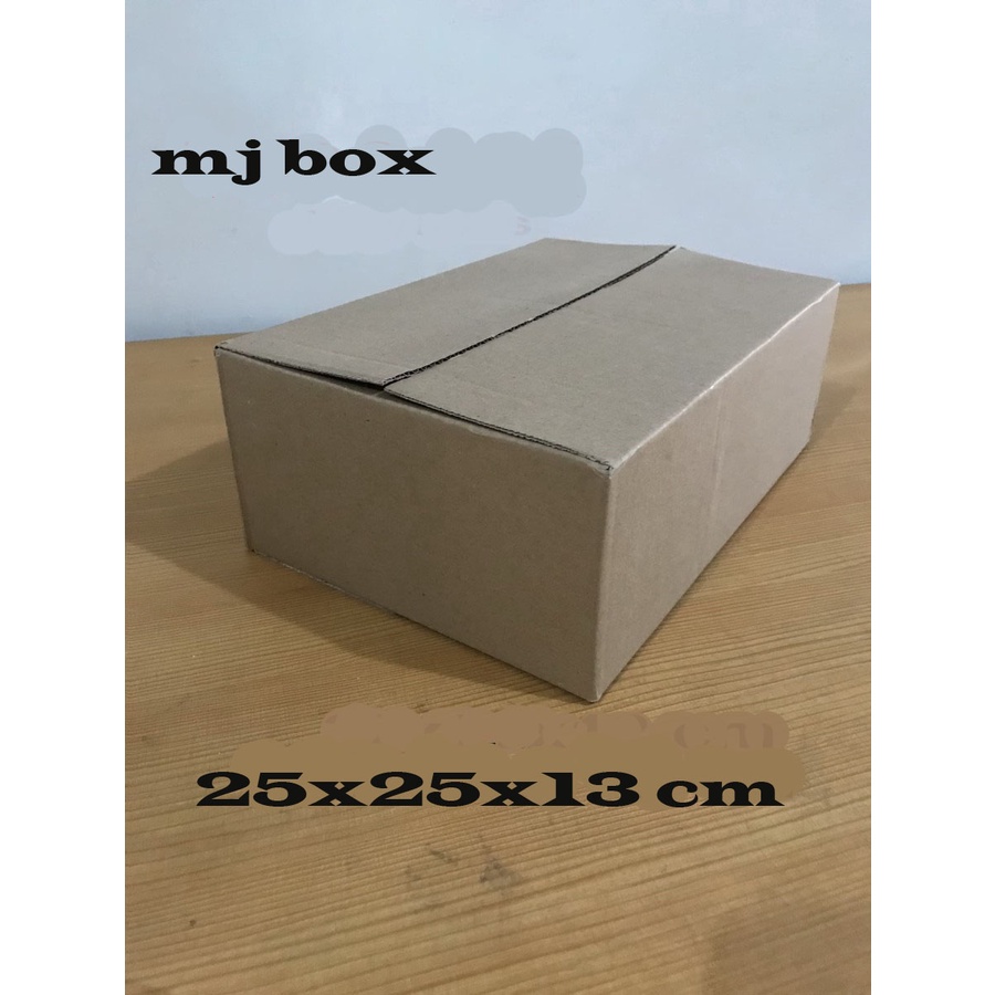 

Kardus karton box uk.25 x 25 x 13 cm ...ST untuk packing