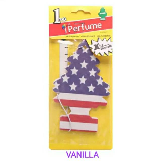 Parfum Mobil Gantung Kertas - Car Hanging Parfum - VANILLA