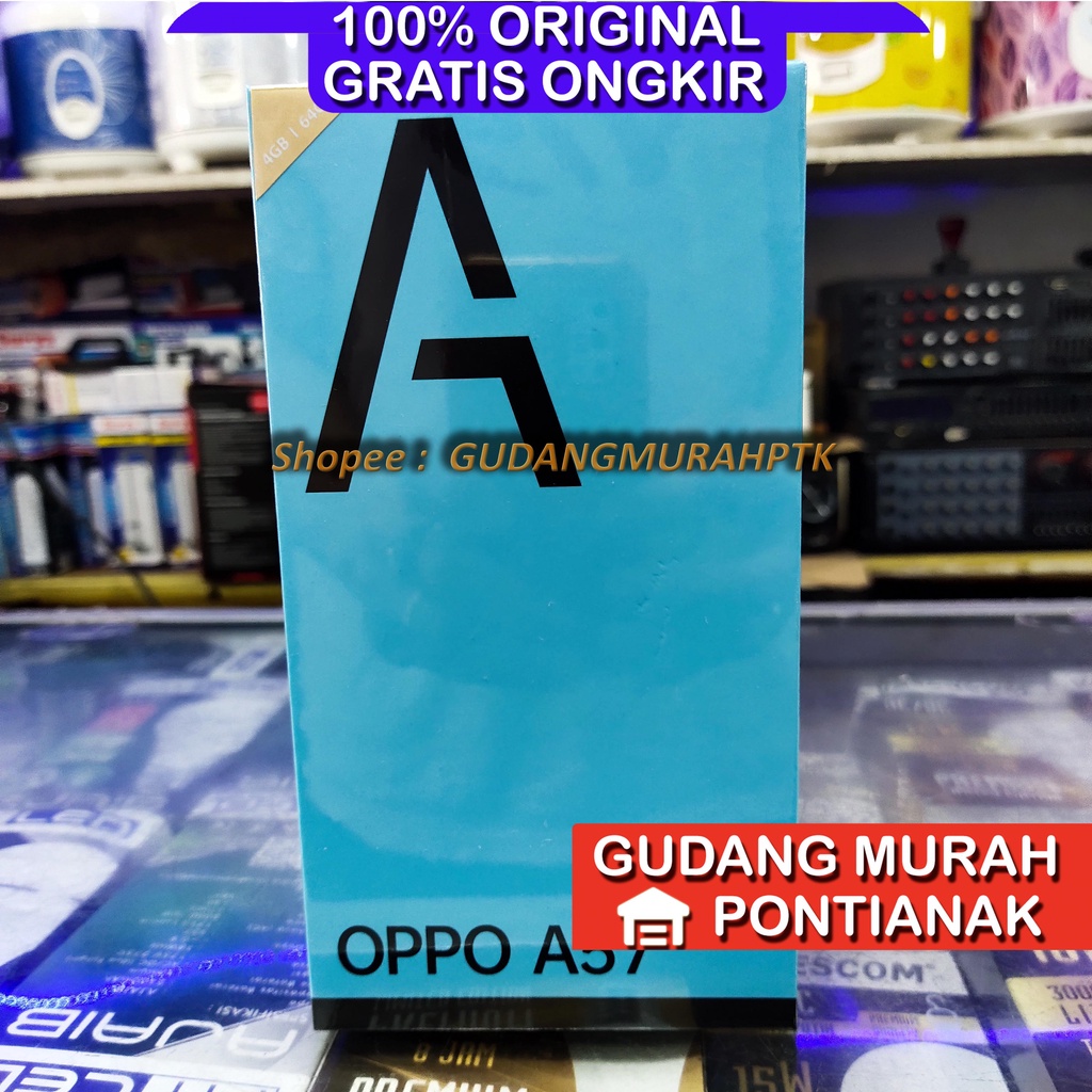 Oppo A57 2022 - 4GB+4GB/64GB - Garansi Resmi Oppo 1 Tahun Indonesia