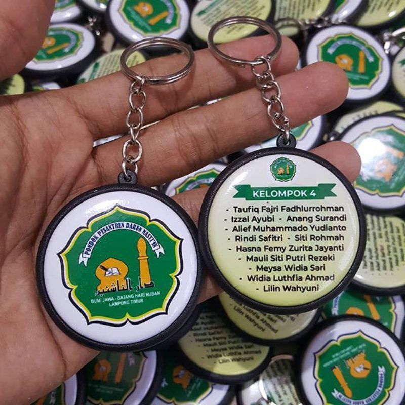 Jual (TANPA MINIMAL ORDER) GANTUNGAN KUNCI BOLAK BALIK PIN GANCI BOLBAL