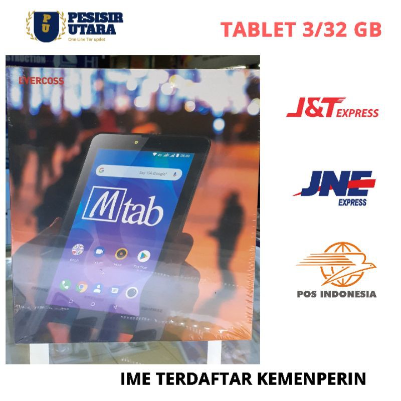 Tablet Evercoss M Tab 3/32 Resmi Segel