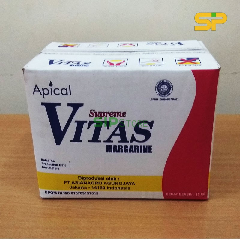 VITAS SUPREME Margarin / Mentega / Margarine 15kg