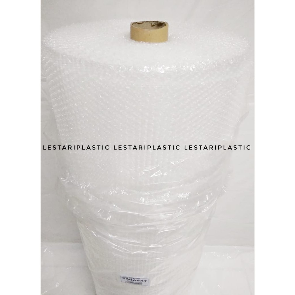 

Gojek/Grab Bubble Wrap PUTIH / AirBubble Roll 125cm x 50m Murah Packing Pelapis Merk SAHABAT
