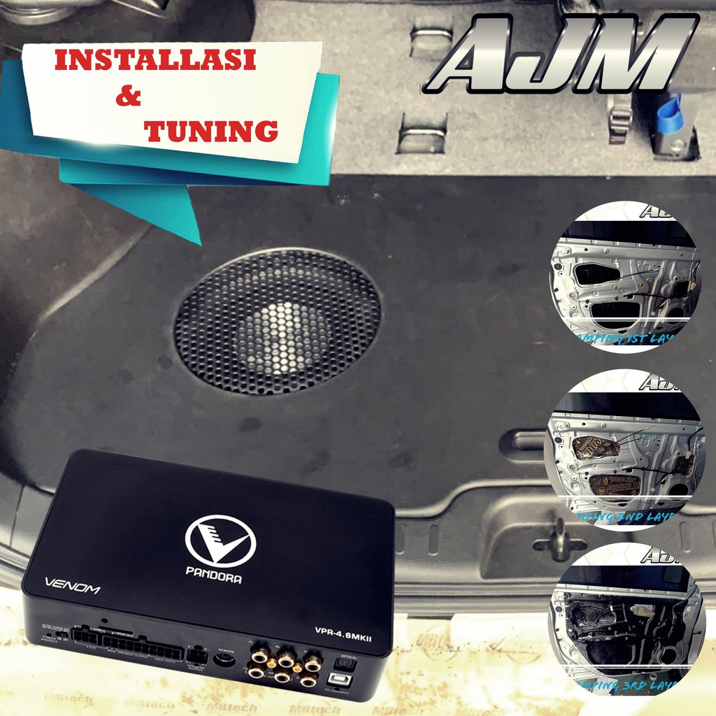 Paket Audio Mobil VENOM 4.6 MK II Tuning + Custom BOX