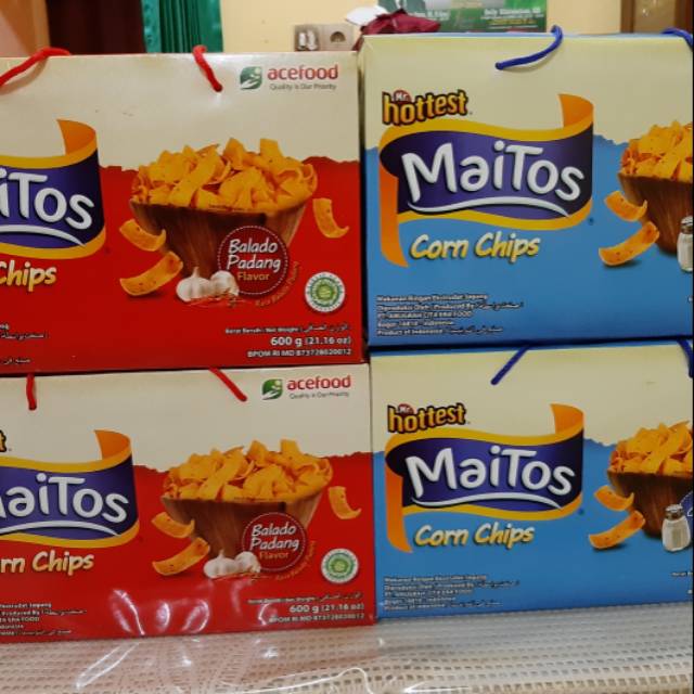 

Maitos kripik jagung rasa balado/original