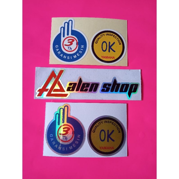 STICKER PRINTCUTT YAMAHA GARANSI 3TAHUN