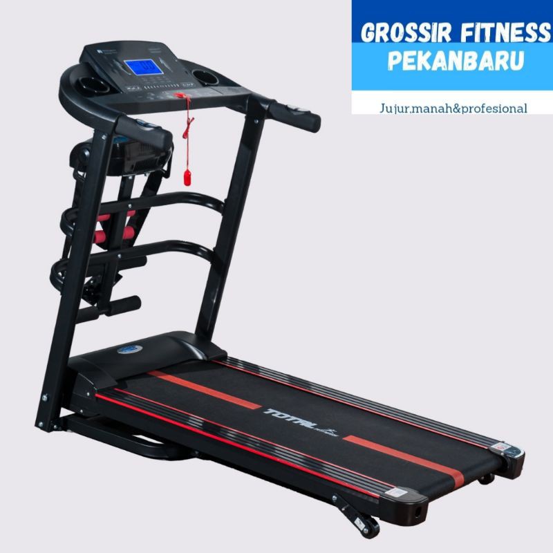 total fitness treadmill listrik tl-618/2Hp/multi fungsi pekanbaru