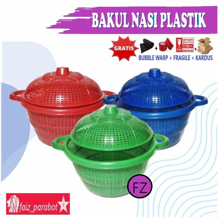 SANGKU TEMPAT NASI TUTUP / BAKUL NASI / WAKUL SUPER SERBAGUNA