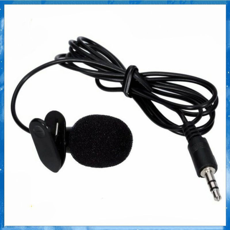 MIK MIC VLOG CLIP ON / MICROFON KLIP YOUTUBER AUDIO VLOGGER 3.5MM