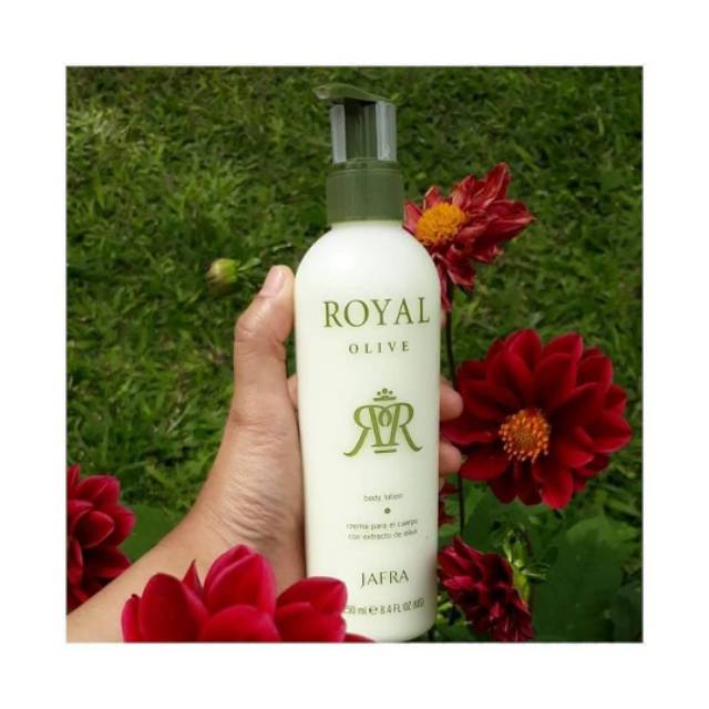 Jafra royal olive body lotion/lotion zaitun