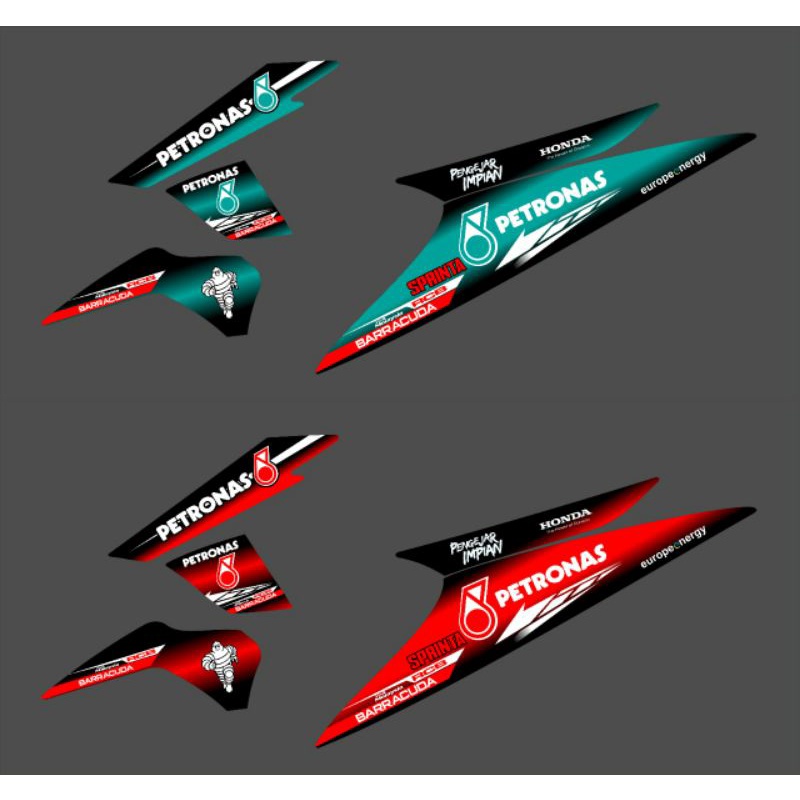 READY STOK bisa cod striping variasi sticker lis beat karbu beat lama beat 2008-2012 beat old petron