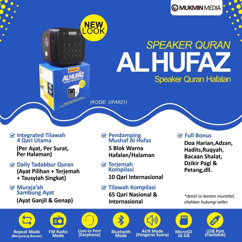 [ PROMO ] speaker quran al hafidz - tikrar - alhufaz speaker al quran