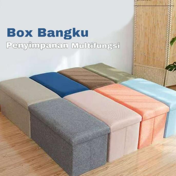 

Kursi Box Sofa Kotak Bangku Lipat Tempat Penyimpanan Multifungsi Hsb20 Kilfa61