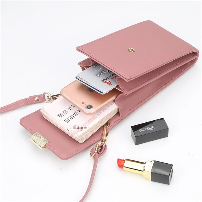 TERBARU - Tas Dompet HP Wanita Kulit Import Dompet Selempang Cewek Original Baellerry 39.ID