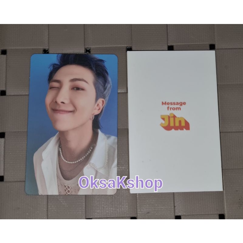 READY PC BUTTER CREAM GROUP + MESSAGE CARD V, PC RM +MESSAGE CARD JIN