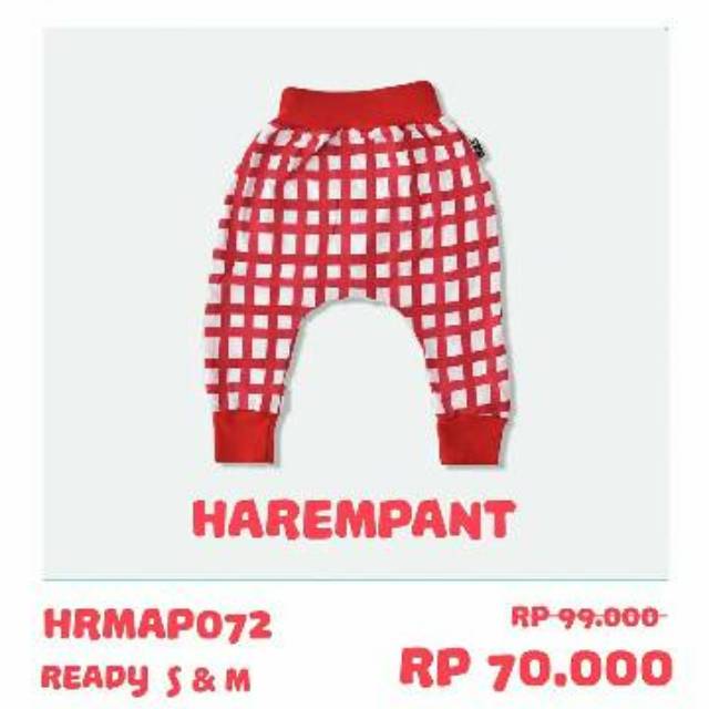 BABY HAREM PANTS NUBI / Harem Pants Bayi / Celana Harem bayi / Celana bayi