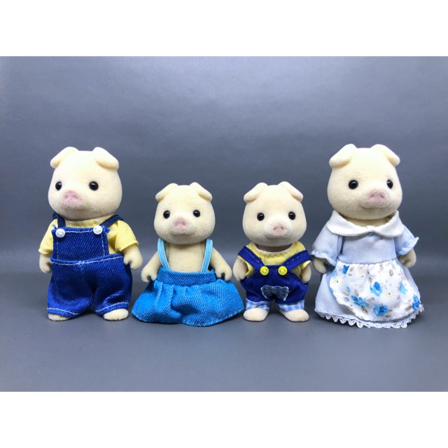 sylvanian families pig triplets