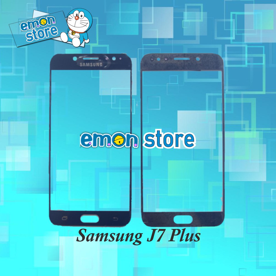 Kaca Touchscreen TS Layar Sentuh Depan Kaca Samsung Galaxy J7+ J7 Plus C710