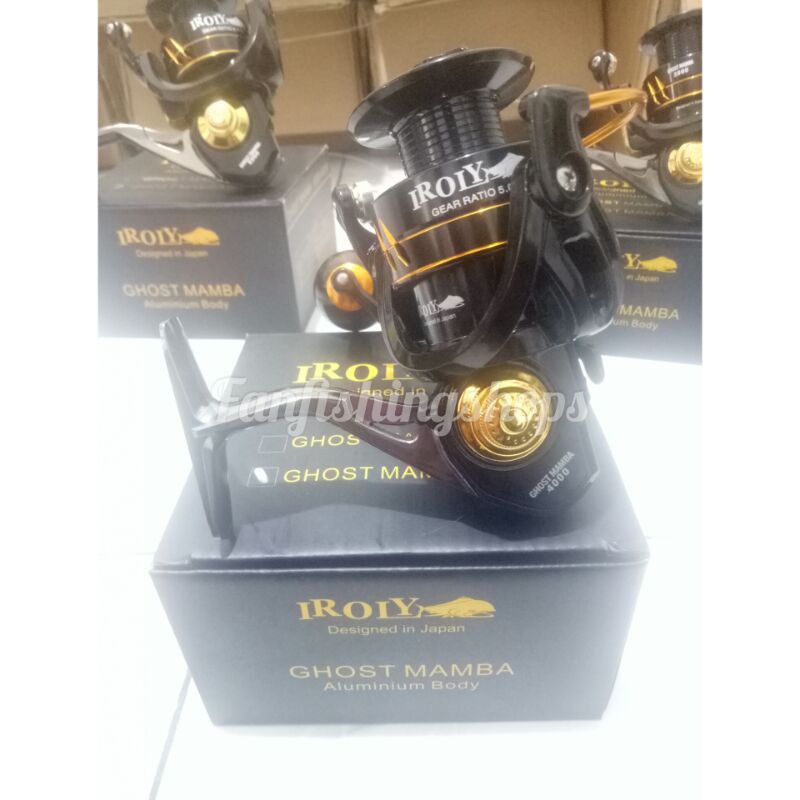 REEL IROLY GHOST MAMBA 3000 & 4000