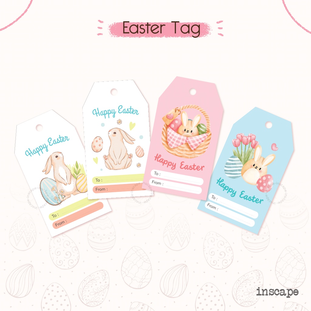 

Easter Gift Tag/ Hang Tag Paskah