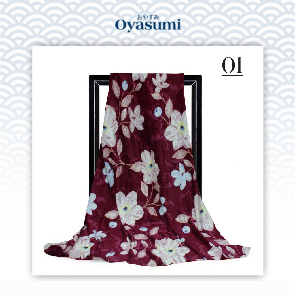 Oyasumi Selimut Motif Dewasa Classic 150x200 Selimut Bulu Halus Selimut Bulu Motif-01