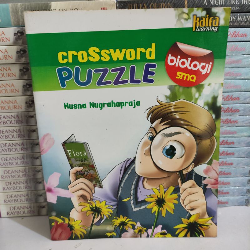 Buku obral murah: Crossword puzzle biologi sma