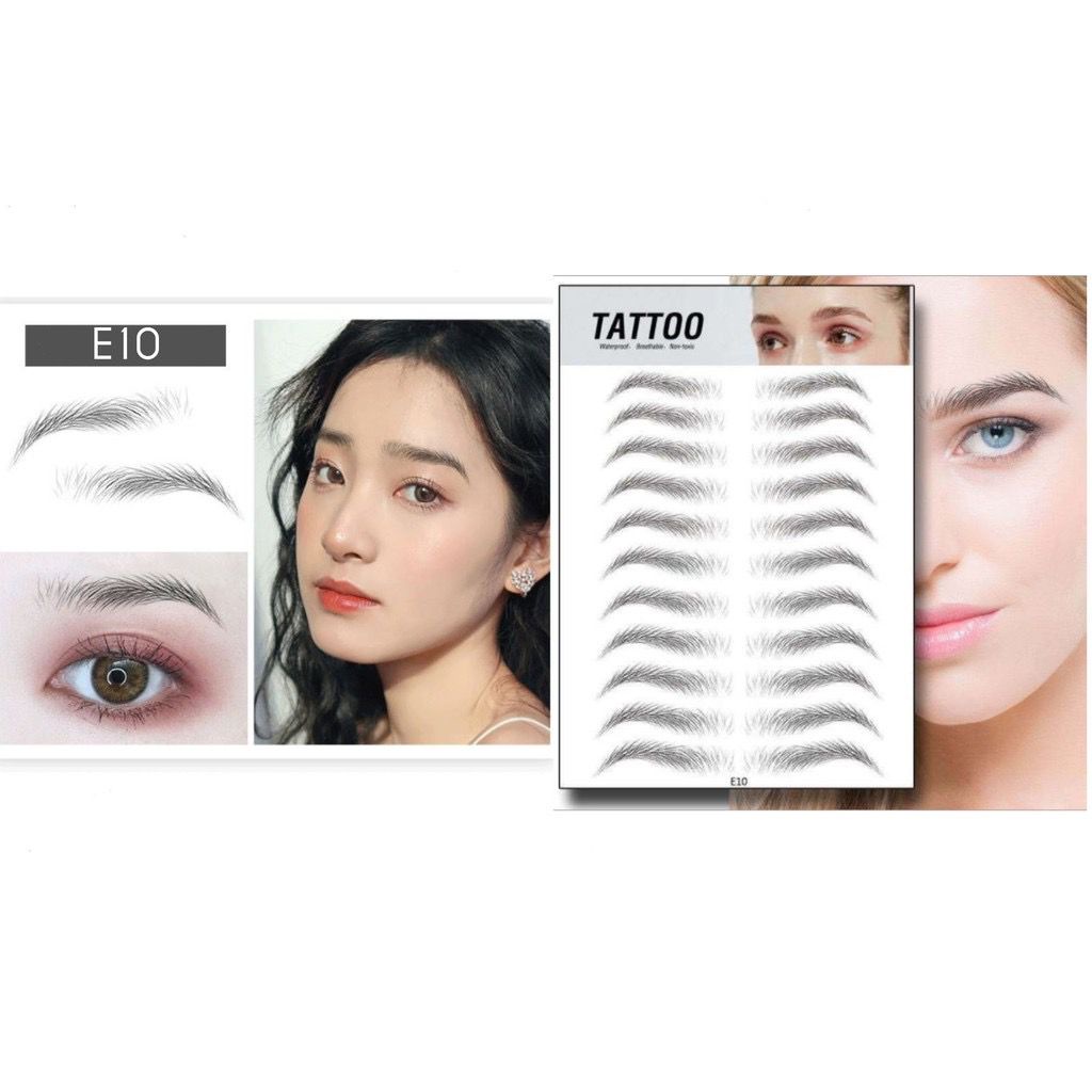 `ღ´ PHINKL `ღ´ Tattoo sticker alis sementara auto cakep shading eyebrow tinggal tempel