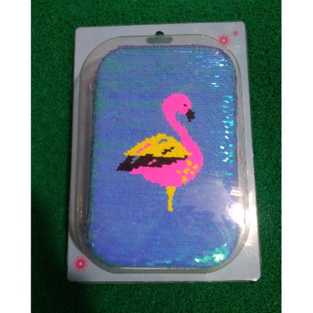 

Tempat pensil usap karakter flaminggo lucu