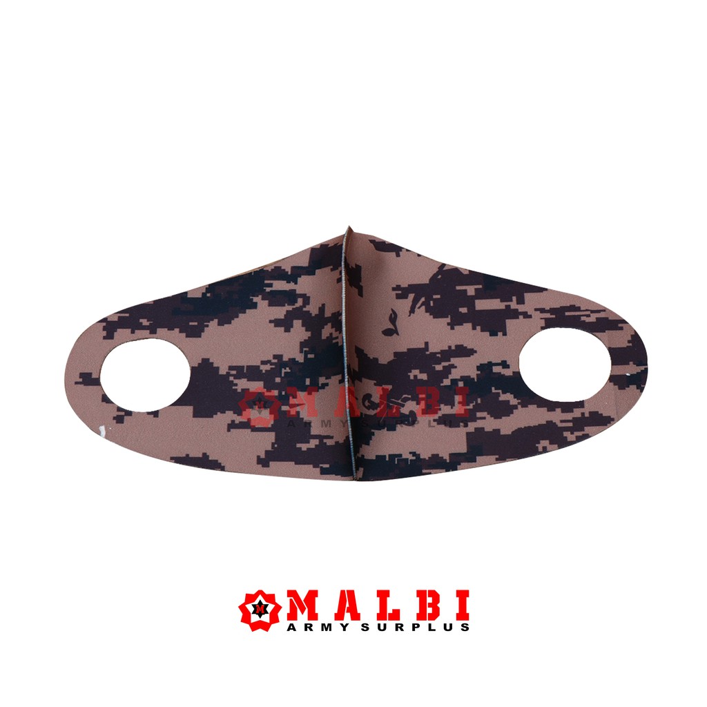 Masker Scuba Loreng Doreng PRAMUKA