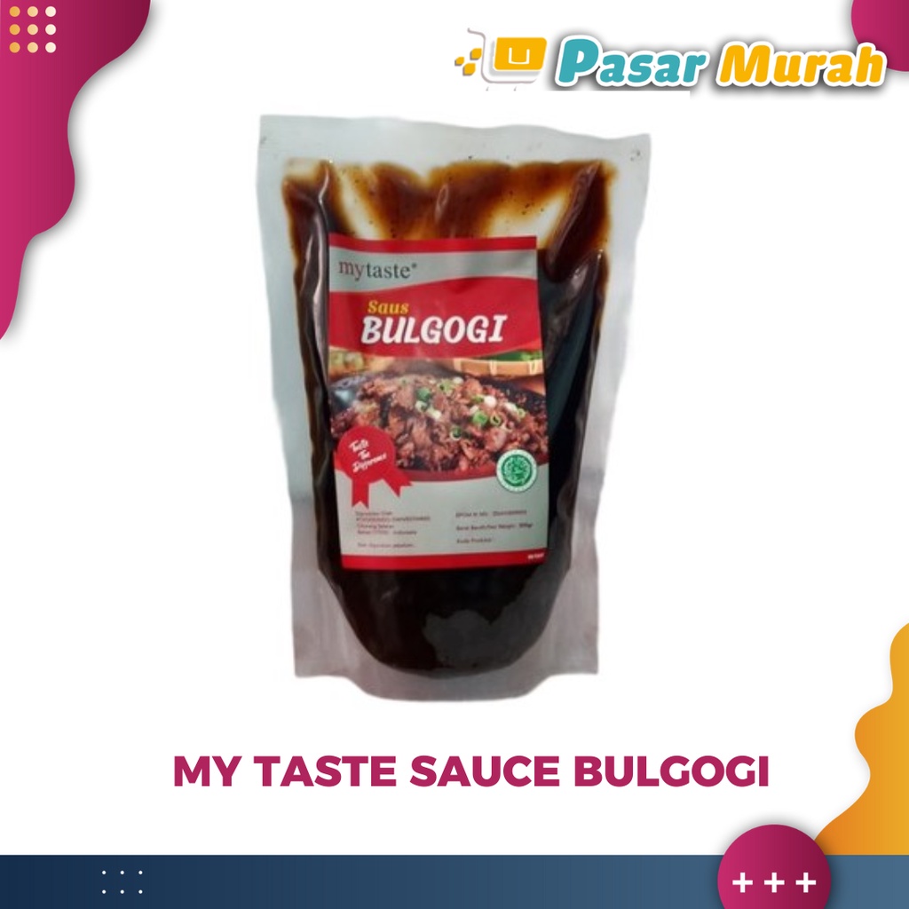 

Distributor My Taste Sauce Bulgogi 500 Gram | PASAR MURAH MEDAN