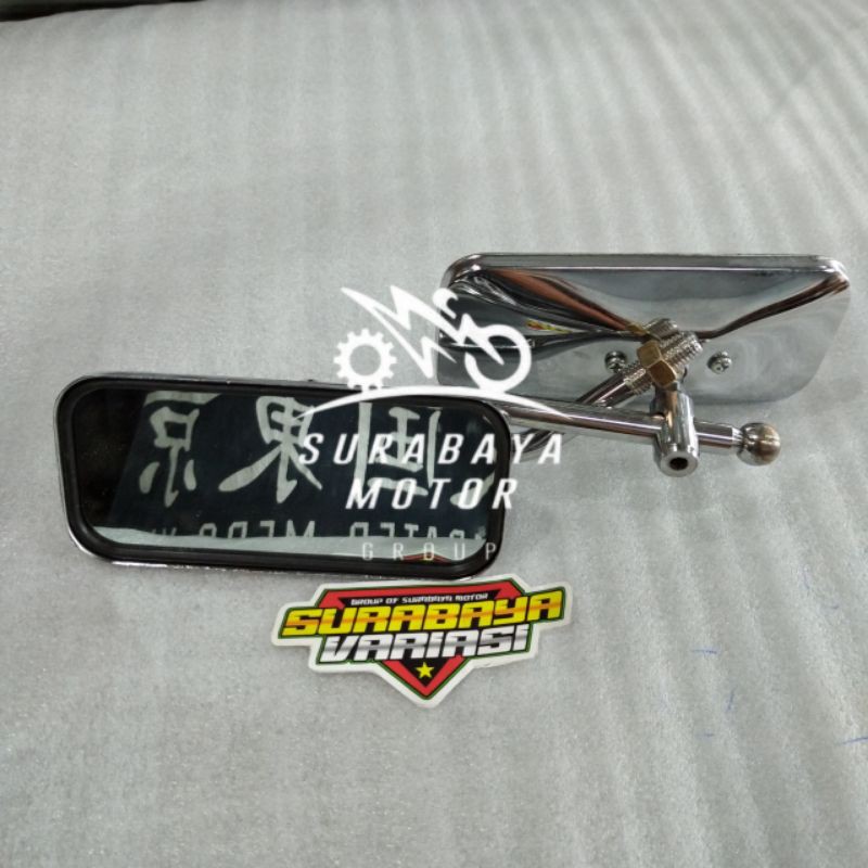 Spion Kotak Chrome Honda