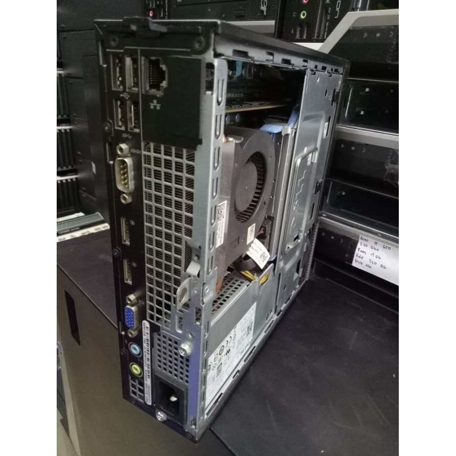 Pc mini dell 7010 usff/core i5/4gb/250gb/dvd r/wins 7pro, garansi....