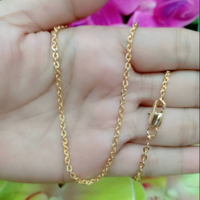 Kalung nori ukir anak