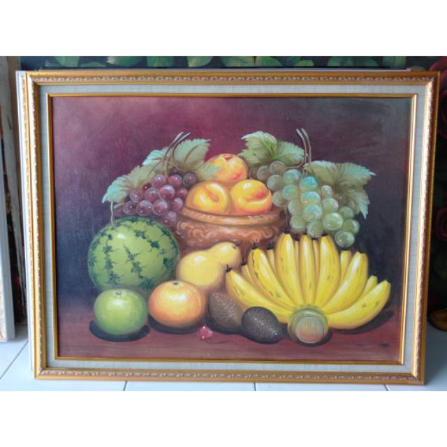 Buah buahan lukisan Gambar Buah