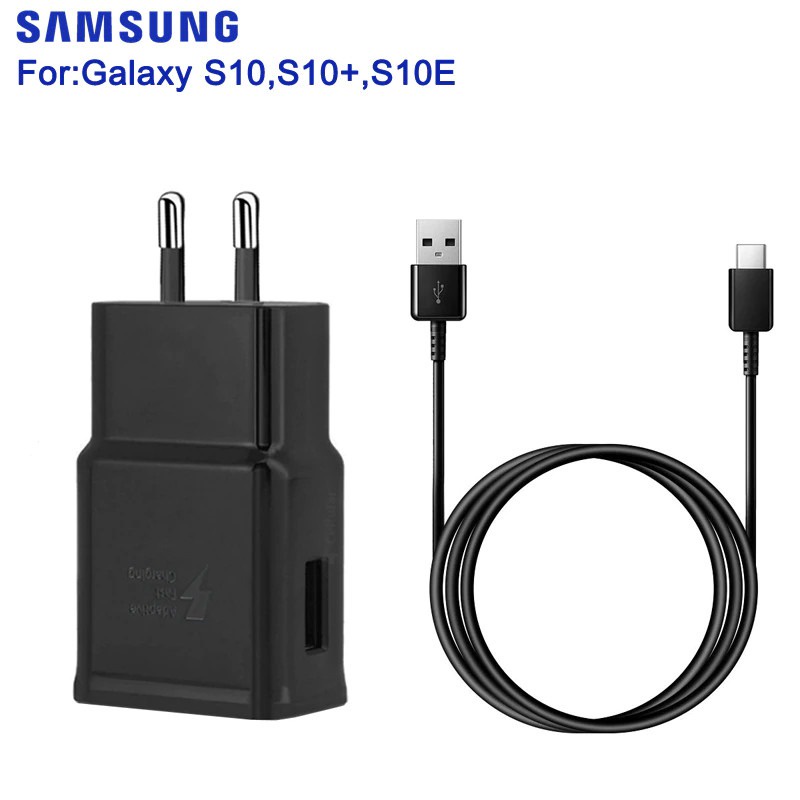 Travel Charger Hp Samsung Note 8 S9 S10 Plus USB Type C Fast Charging Aksesoris Handphone GALLERYONE gallery one