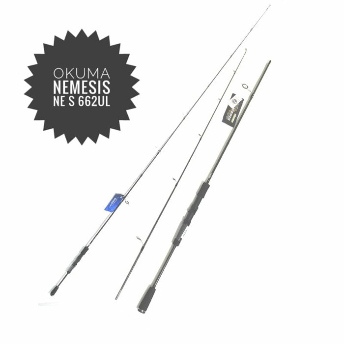 Joran Pancing Okuma Nemesis 662 UL PE 2-6LB