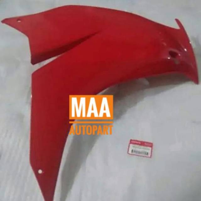 Cover Middle Fairing Body Samping Sayap CBR150R CBR 150R K45A Mata Dua Lokal Merah Red 64330K45N00WR