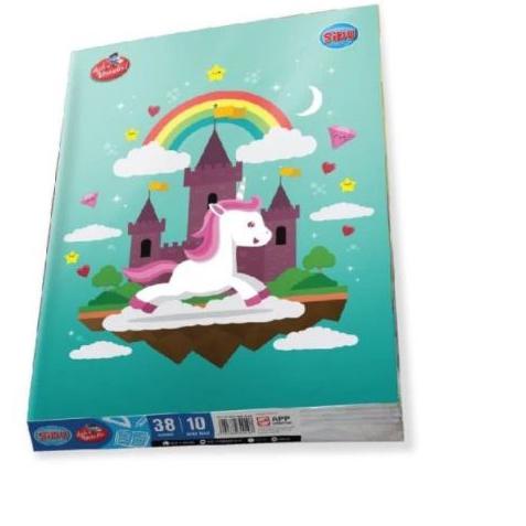 

Model baru - BUKU TULIS SIDU 38 LBR / BUKU SEKOLAH PACK- 10PCS