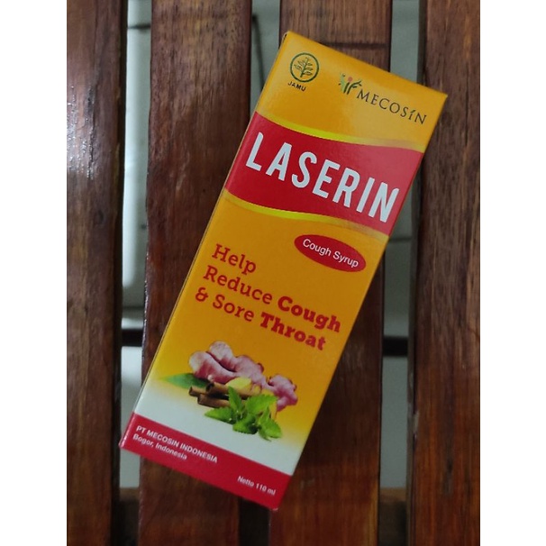 Laserin Syrup 110 ML / Batuk / Masuk Angin / Muntah / Sakit Perut