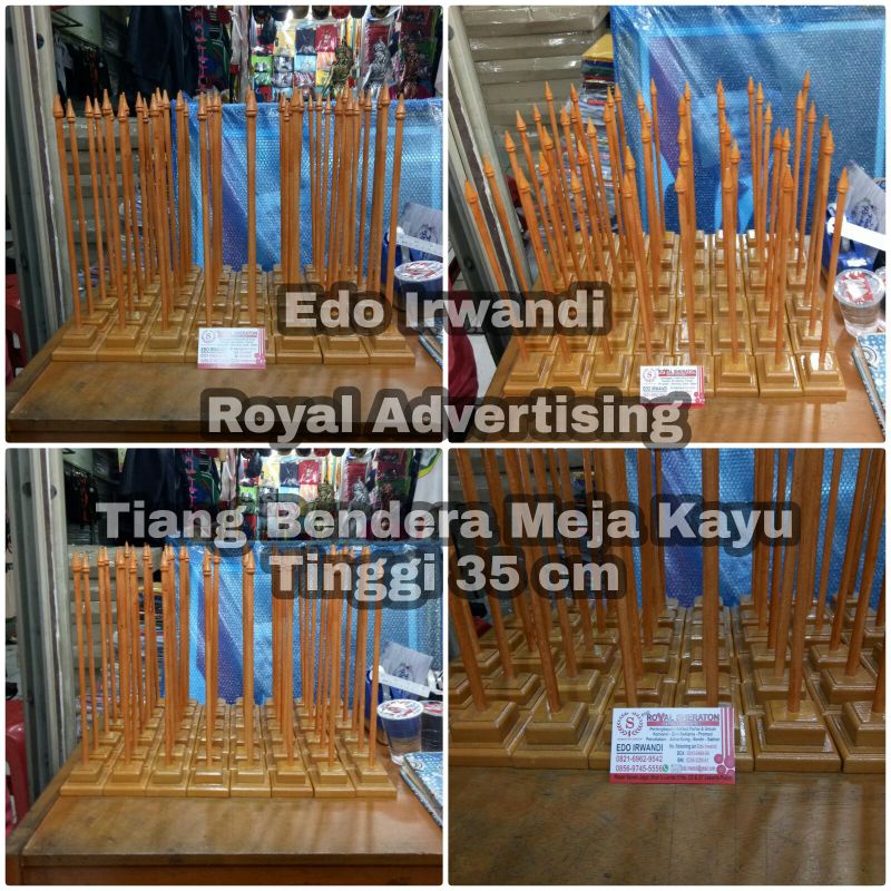 

Tiang Bendera Meja Kayu Tanpa Bendera Ready Stock