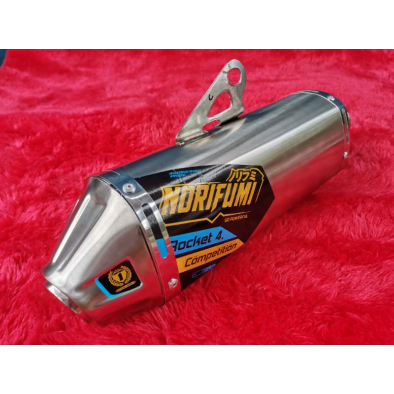Silincer Norifumi Rocket 4 Kompetisi KLX CRF