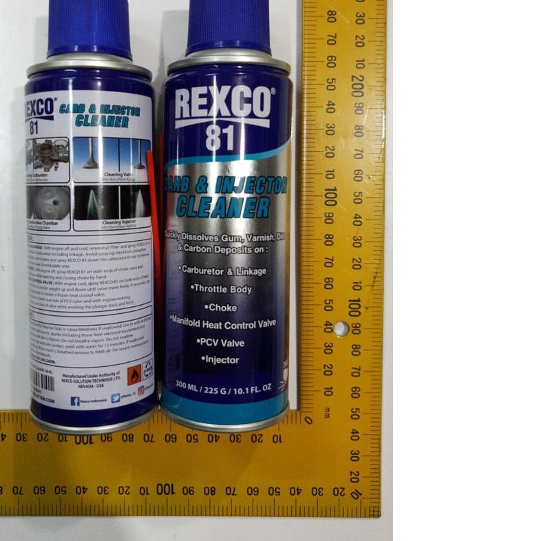 Rexco 81 300 ml Carb Injector Cleaner Rexco 81 Carburator Cleaner