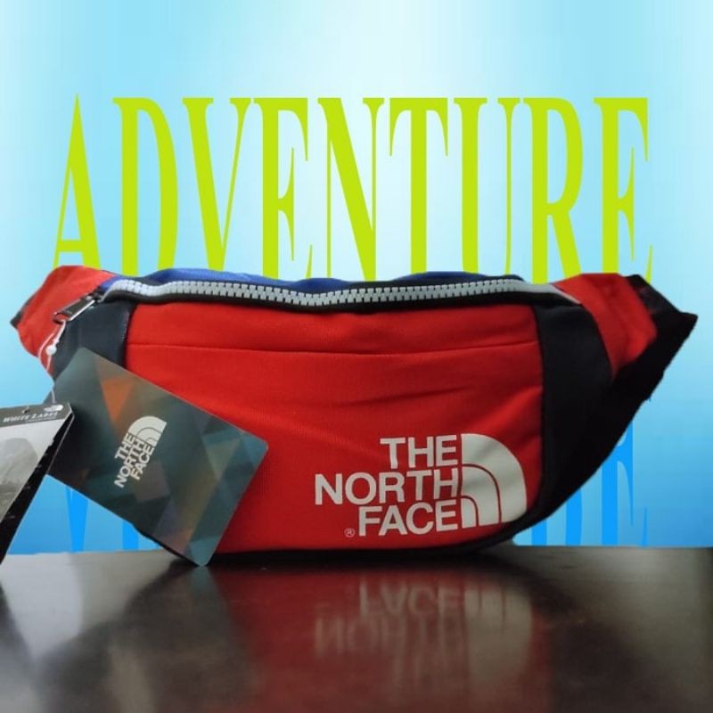 Tas Selempang Pria The North Face Waistbag Impor Terbaru - Orange