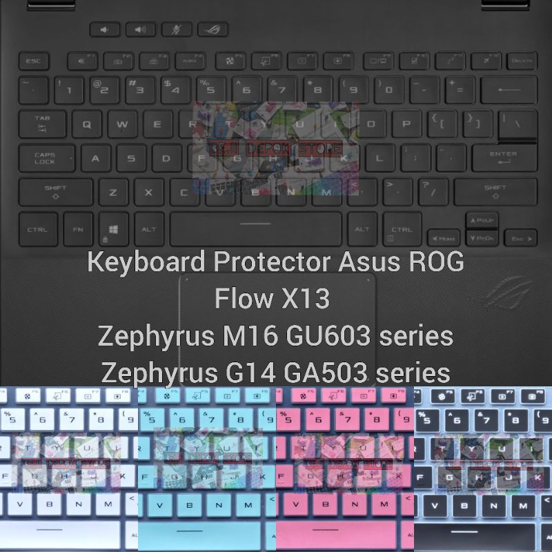 Keyboard Protector Asus ROG Flow X13 Zephyrus M16 GU603 series G14 GA503 series