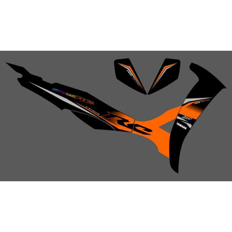 STRIPING STICKER VEGA R NEW 2006 glossy