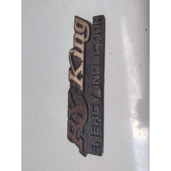 Emblem tutup aki RX king original