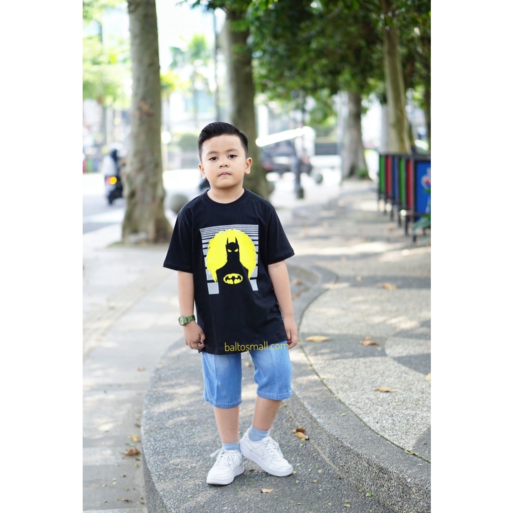 STJR - PREMIUM SETELAN BAJU KAOS ANAK MOTIF KARAKTER DAN JEANS PENDEK 1-10 TAHUN PART 2