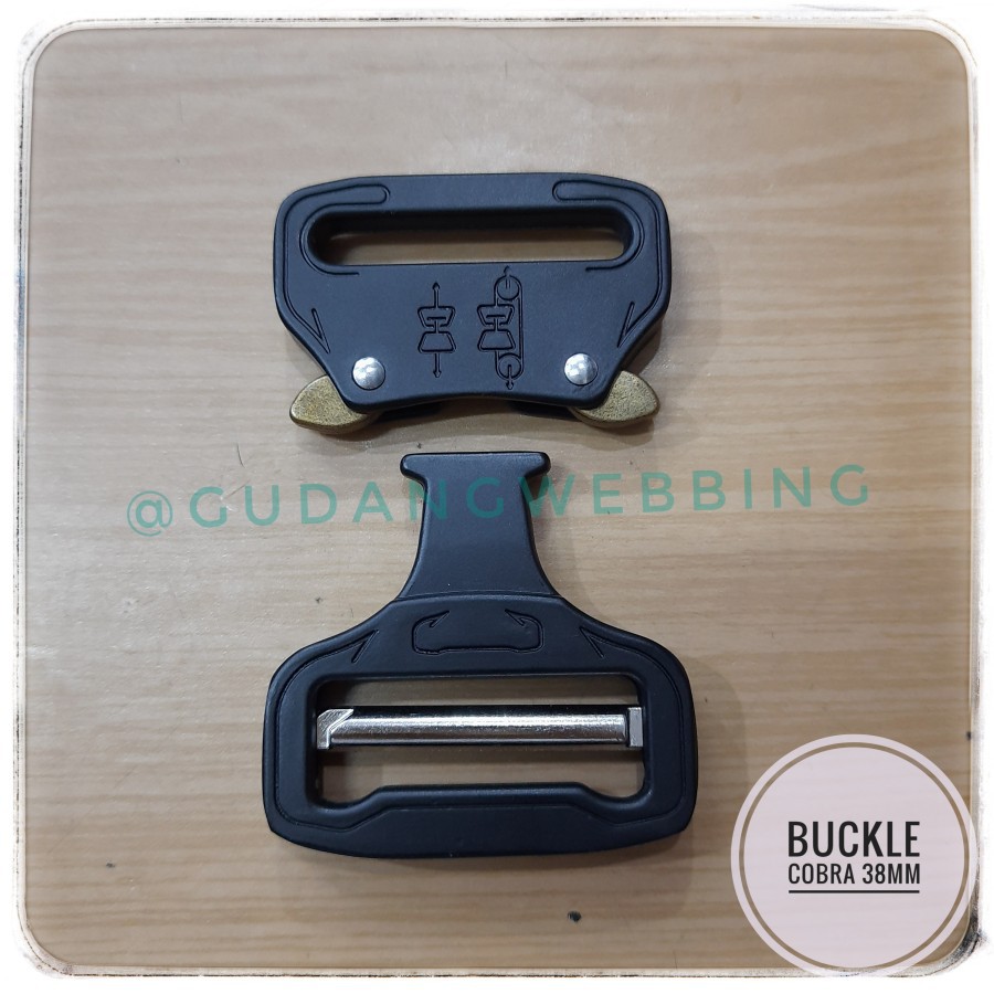 Cobra Buckle tactical 38mm / selot besi cobra 38mm