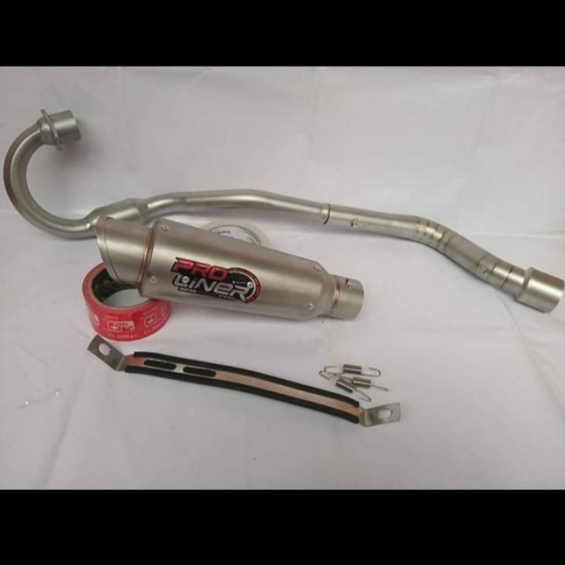 Knalpot KLX Proliner sanblas D-Tracker crf150